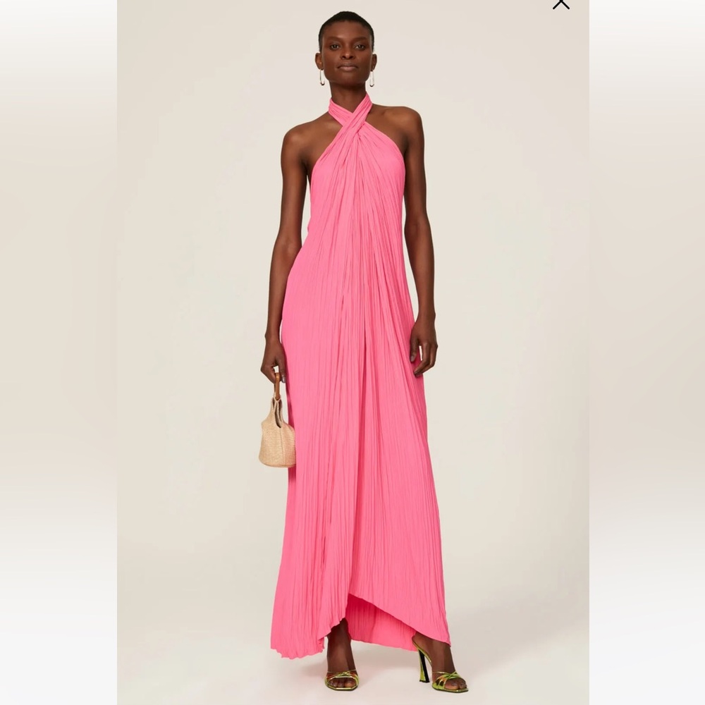 ALC neon Pink maxi dress